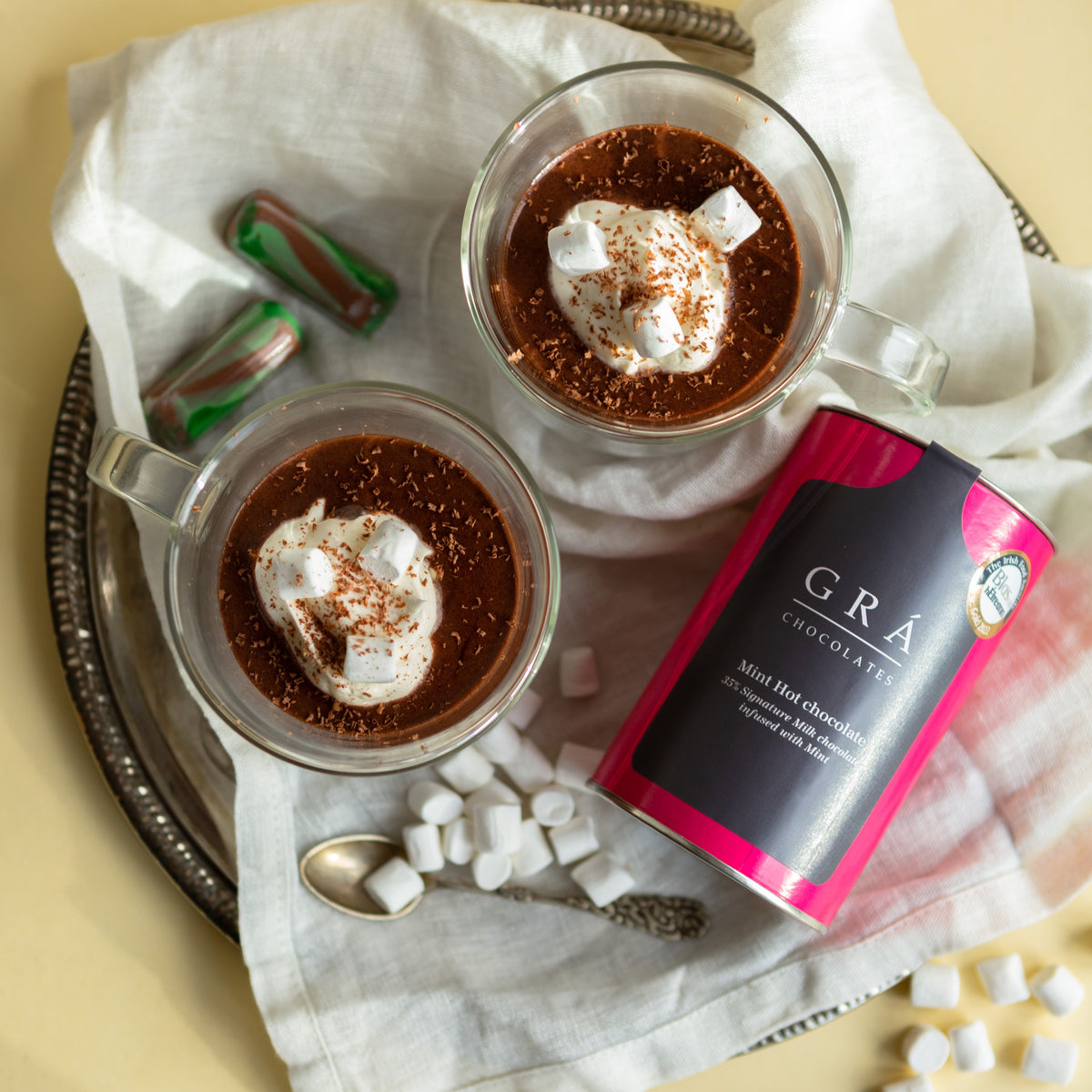 Mint Hot Chocolate Gr Chocolates