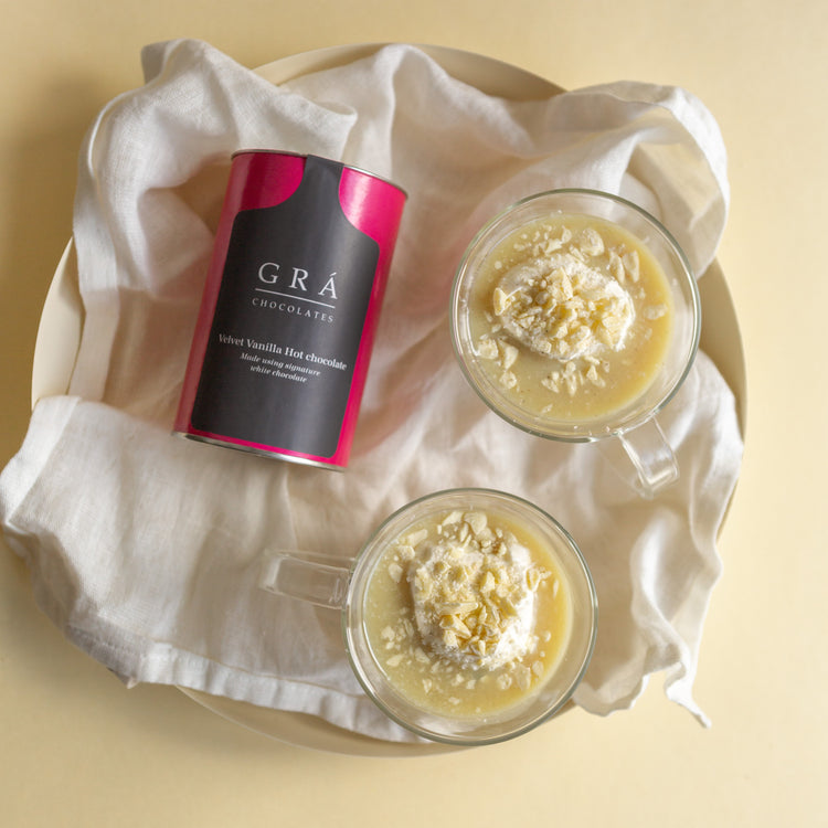 Velvet Vanilla Hot Chocolate