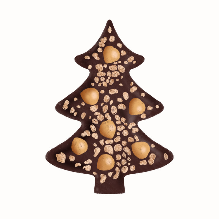 Hazelnut and Almond Chocolate Tree