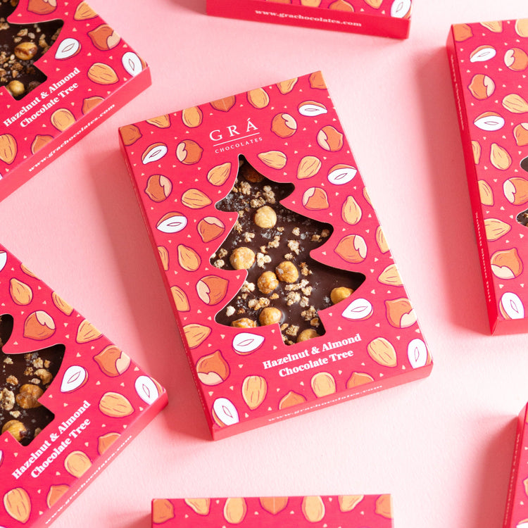 Hazelnut and Almond Chocolate Tree