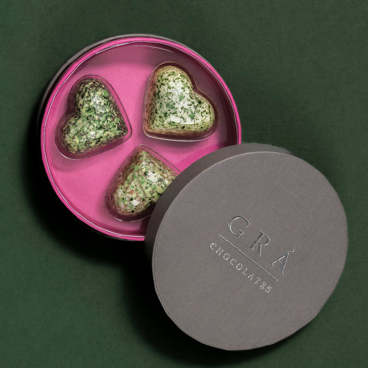 Pot of Chocolate Shamrocks