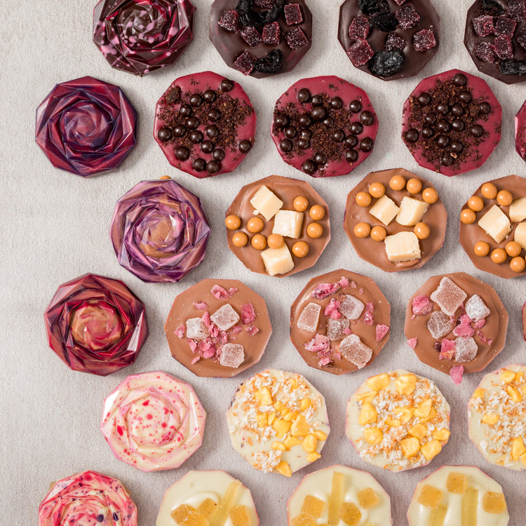 Half A Dozen Chocolate Roses