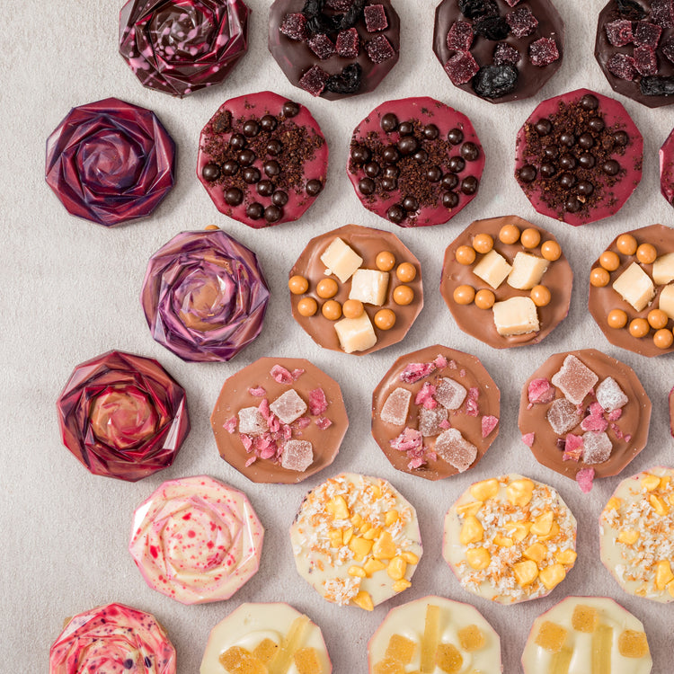 A Dozen Chocolate Roses