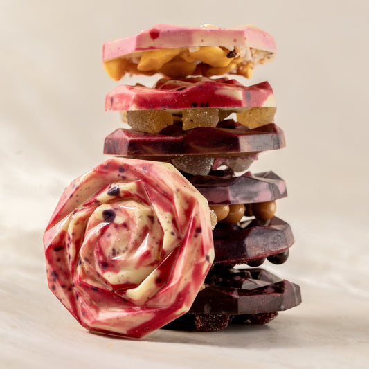 Half A Dozen Chocolate Roses