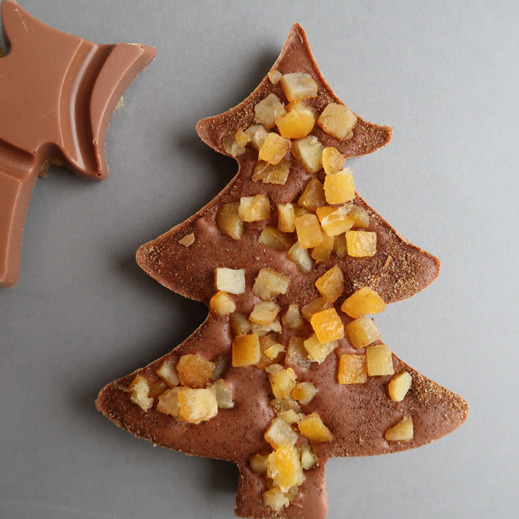 Orange Festive Feast Chocolate Tree