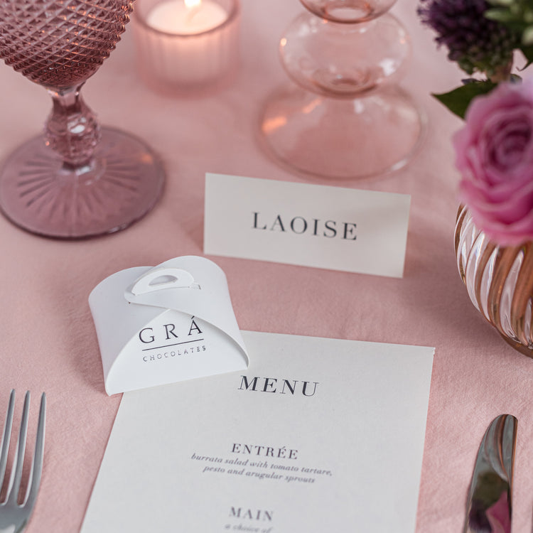 2 Piece Truffle Box Favours